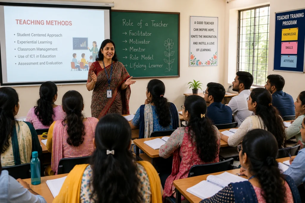 Successful teaching career after B.Ed course
