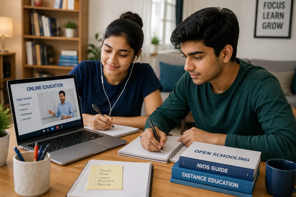 NIOS online learning students
