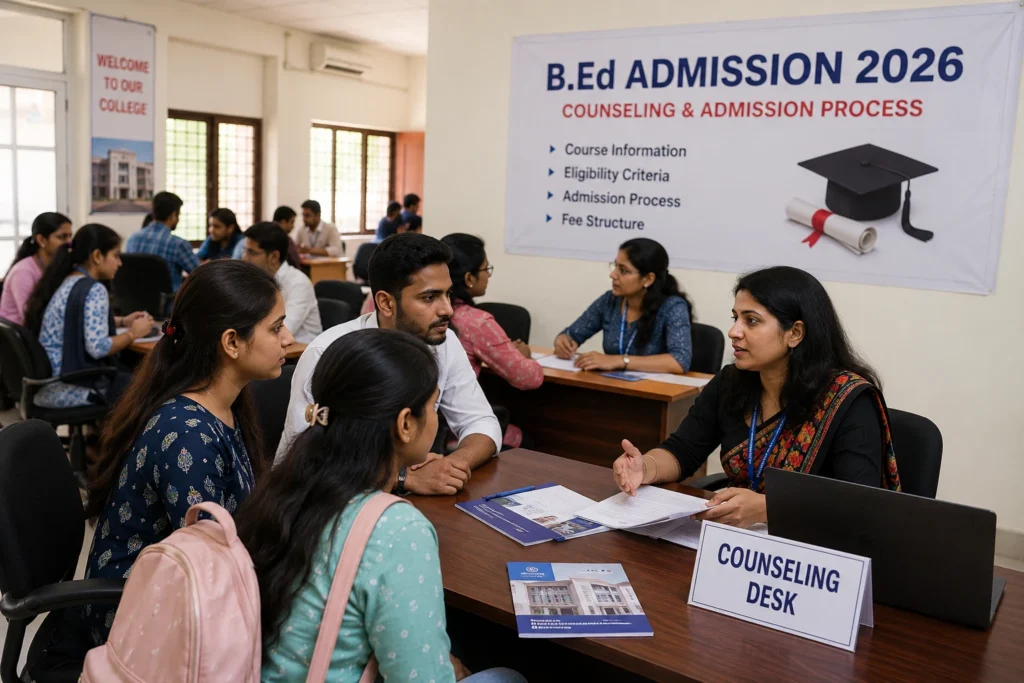 B.Ed Admission 2026 counseling process in India
