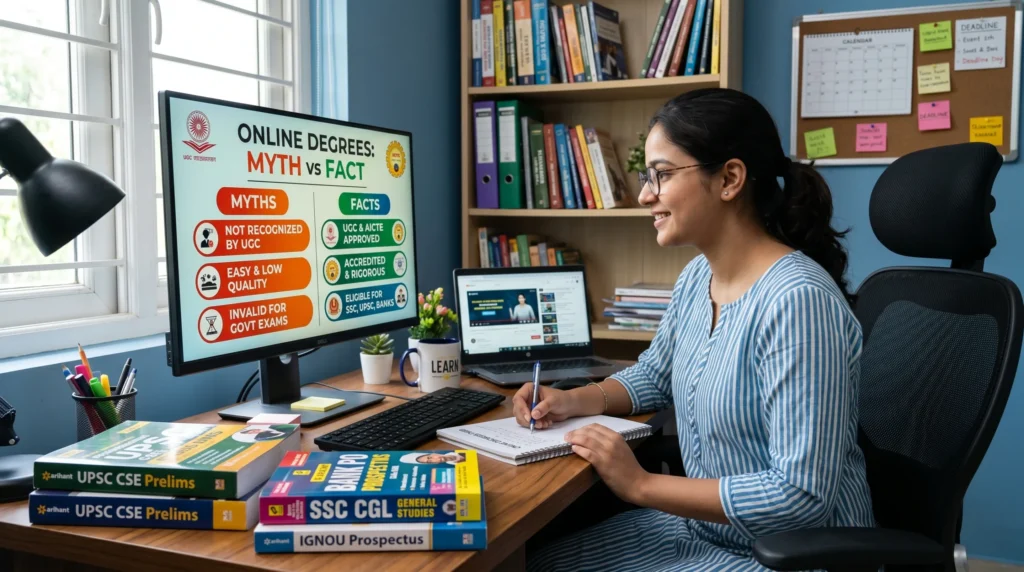 Common myths and facts about online degree acceptance for government jobs