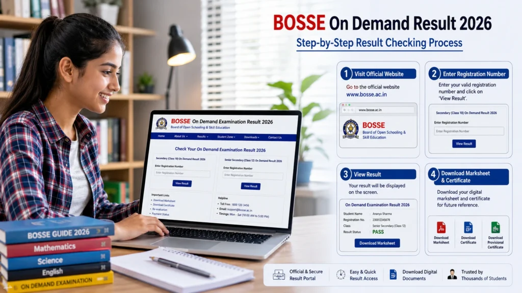  How to Check BOSSE Result Online
