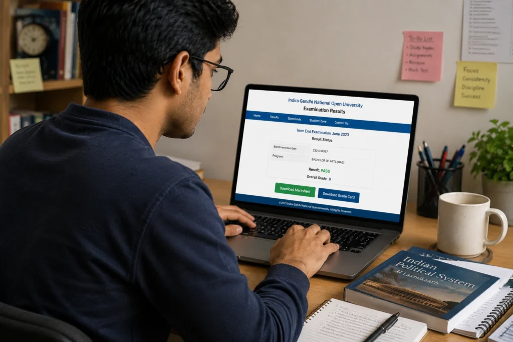 How to Check IGNOU Result 2026 Online
