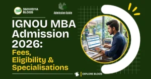 IGNOU MBA Admission 2026
