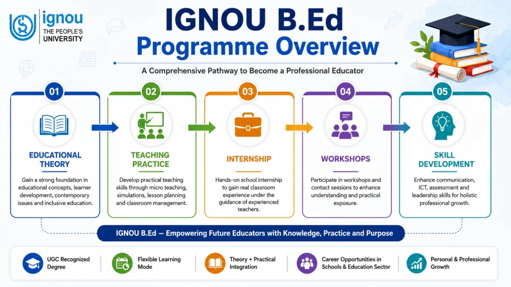 Objectives of IGNOU B.Ed programme and teacher education training