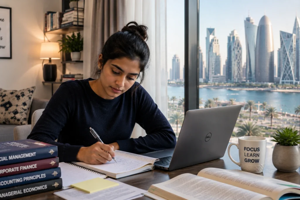 Indian learner in Qatar completing education after a long study gap through NIOS