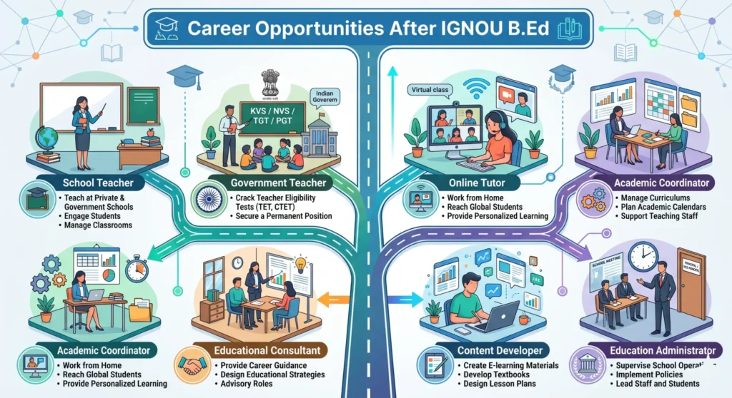 IGNOU B.Ed study support services digital learning resources and mentorship