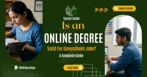 is an Online degree valid for government jobs