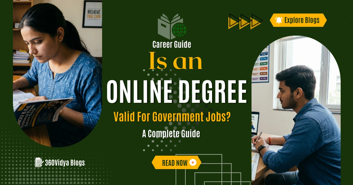 is an Online degree valid for government jobs