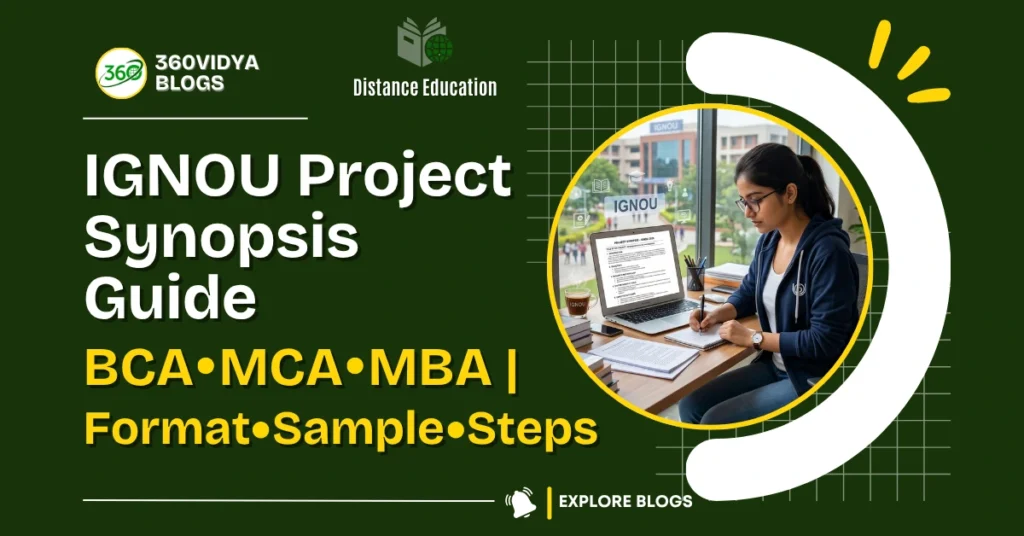 IGNOU Project Synopsis Guide